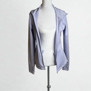 Apana Lavender Hooded Utility Jacket